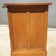 Children's desk zazou 1940 oak and elm with glass slab