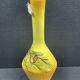 Soliflore vase with cicada decoration signed Albert Feray Vallauris 20th century - 25 cm