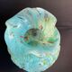Art Nouveau glass vase with variegated bottom