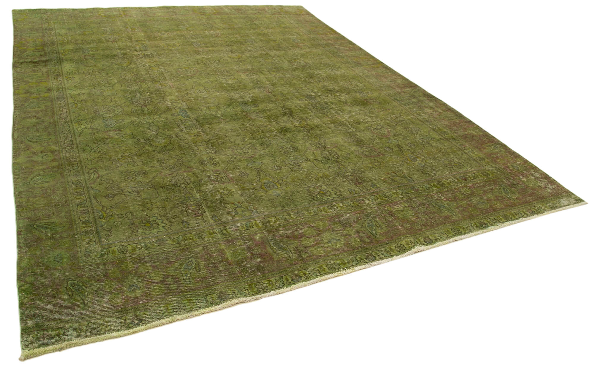 Tapis oriental surteint fait à la main 274 cm x 371 cm