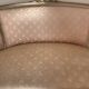 Louis XVI ivory and gold basket bench