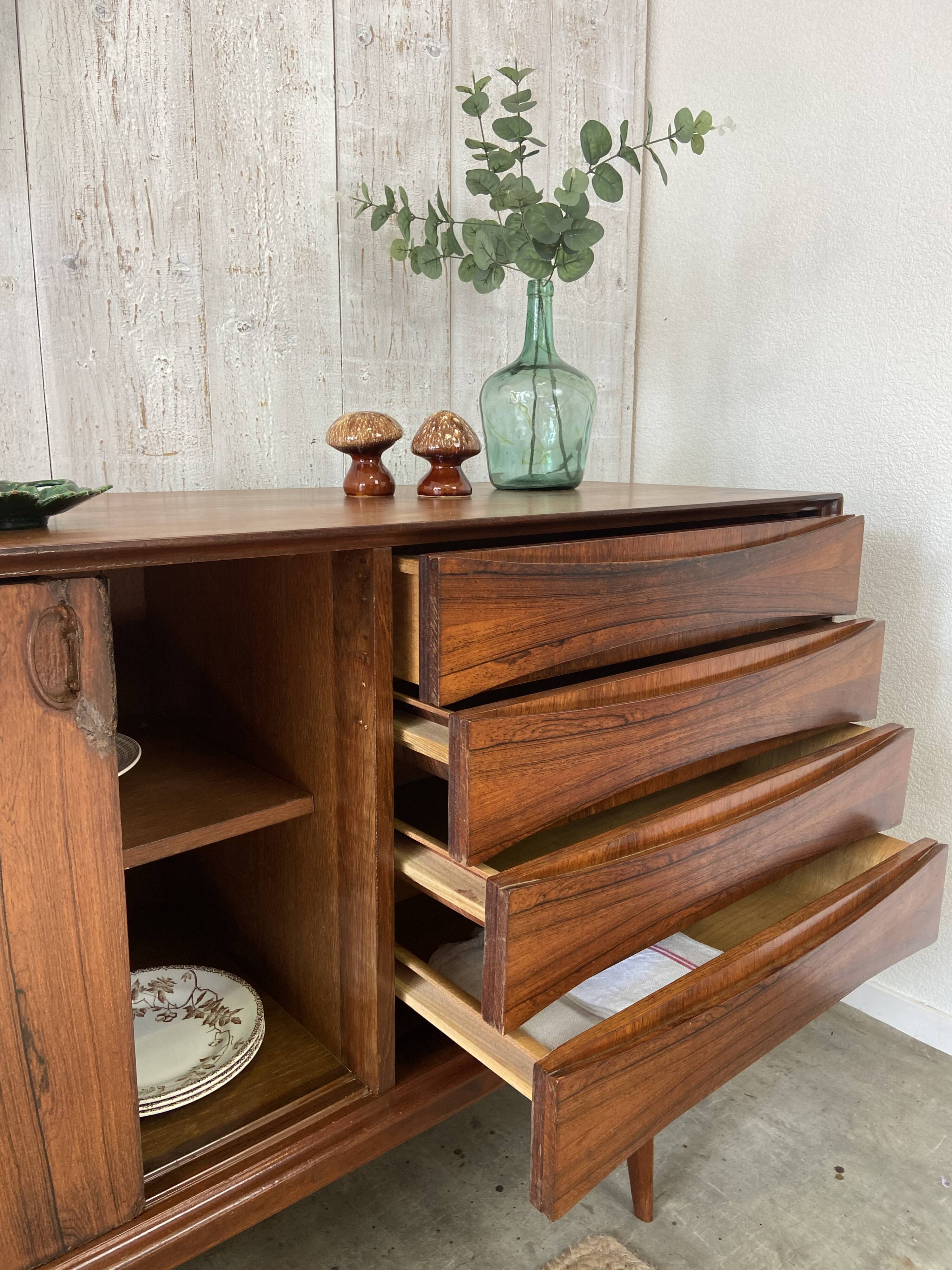 Vintage rosewood sideboard