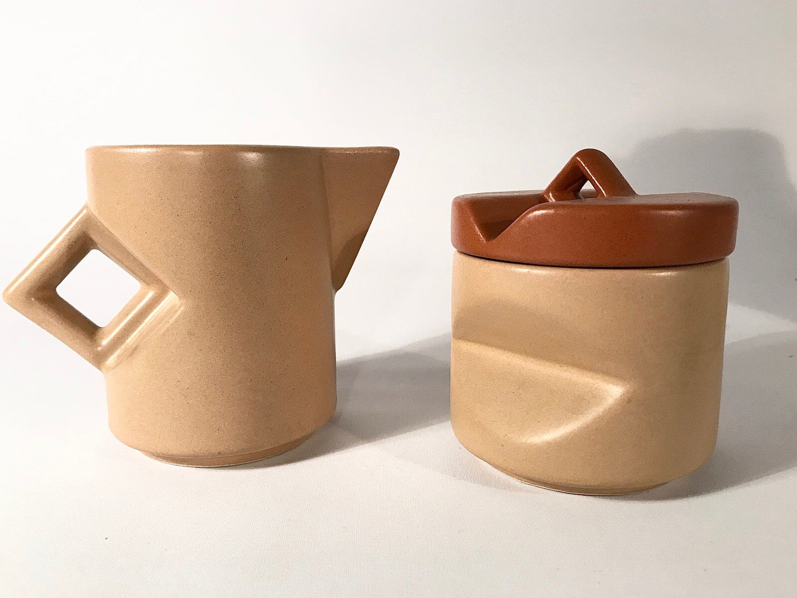 Italian ceramic coffee service set by Lusso Ceramic, 1976, Set of 13