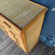 Small chest of drawers in rattan and bamboo