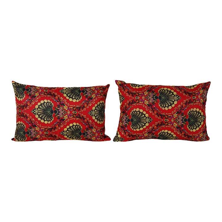 Set of 2 vintage Turkish cushion covers 38x56 cm