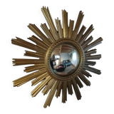 Sun mirror from the 50s/60s. Witch's Eye. 60 cm.