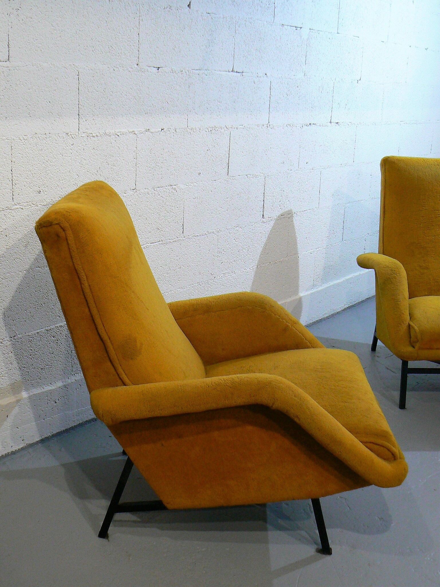 Pair of armchairs by Guy Besnard 1959