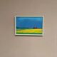 Original Swedish Oil on Canvas – "Approaching Storm" by Astrid Larje – Signed – Vintage and Framed – 43 × 30 cm (16.9" × 11.8")