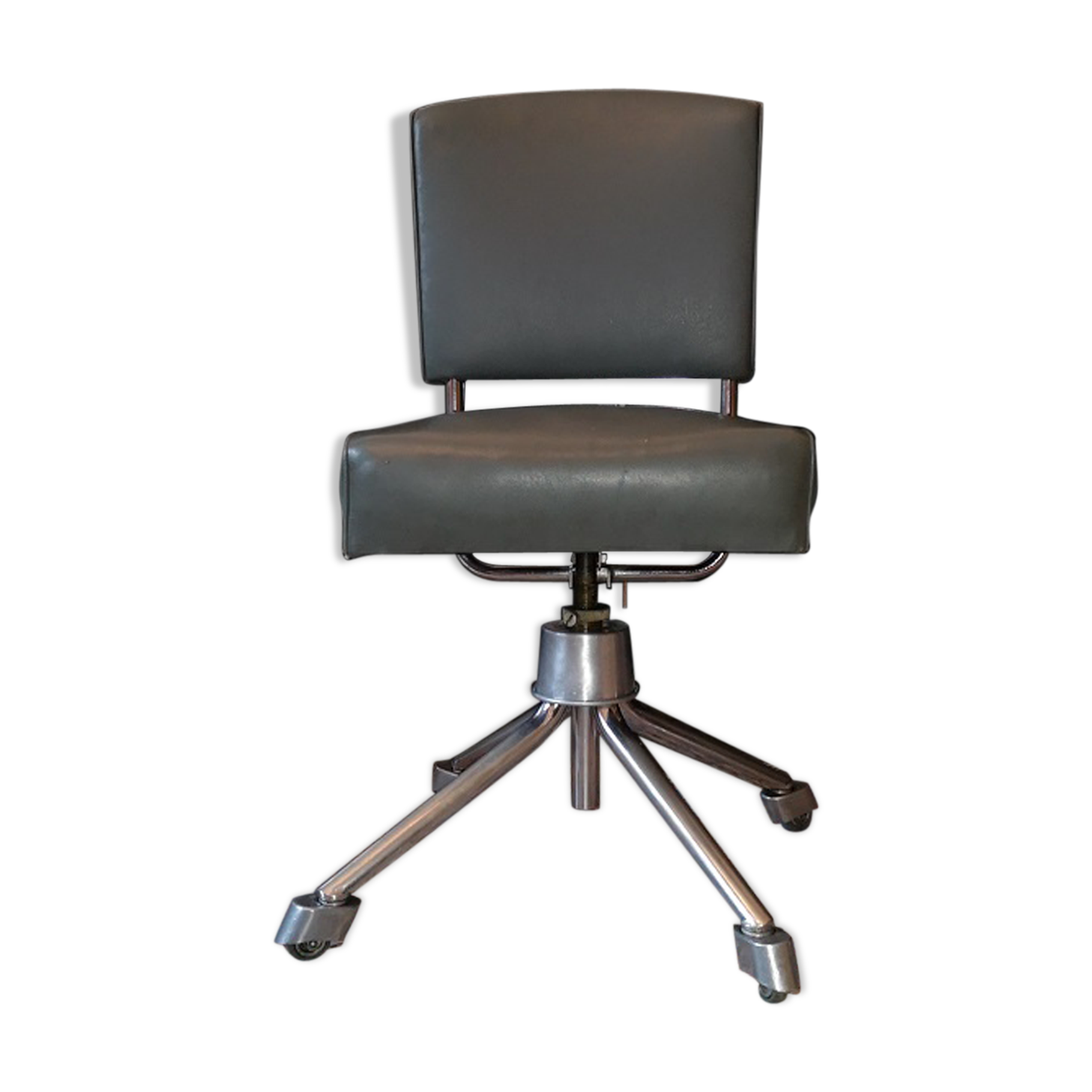 Bauhaus Nori Roneo skai retro vintage chair 1950s