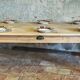 Table de ferme en chêne massif 239x89