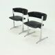 Set of 2 Sigma Dining Chairs by Sigmachair Italy, 1970s