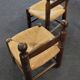 Pair of Chairs - Brutalist - Designed by Charles Dudouyt - c. 1940