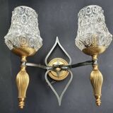 Pair of vintage wall sconces