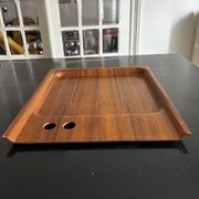 Scandinavian teak plateau