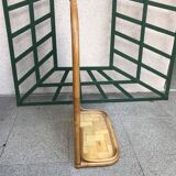 Rattan mirror 40x65cm