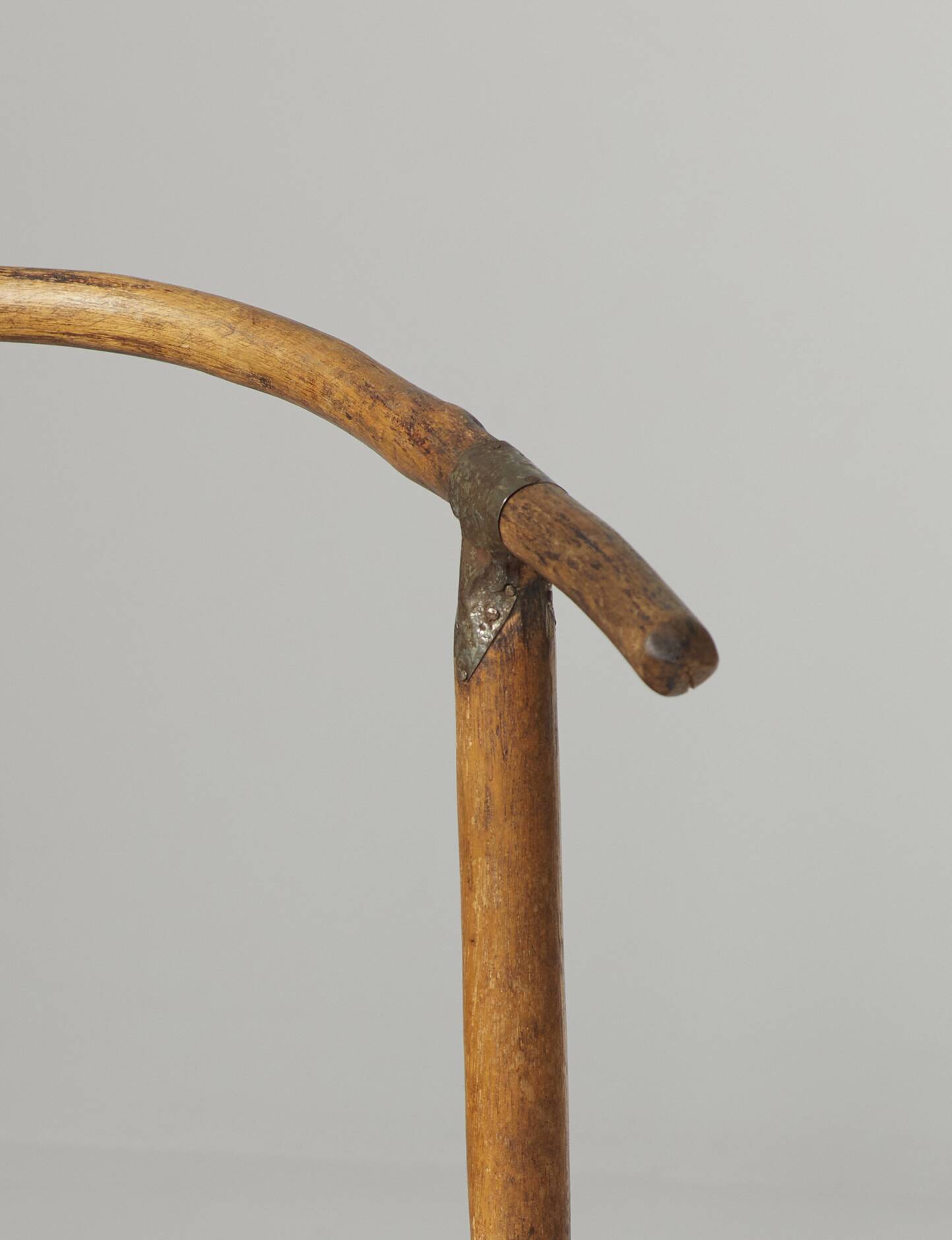 Small vintage wooden Baoulé chair (West Africa) Circa 1960
