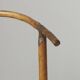 Small vintage wooden Baoulé chair (West Africa) Circa 1960