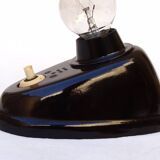 1930 wall lamp in Art Deco bakelite