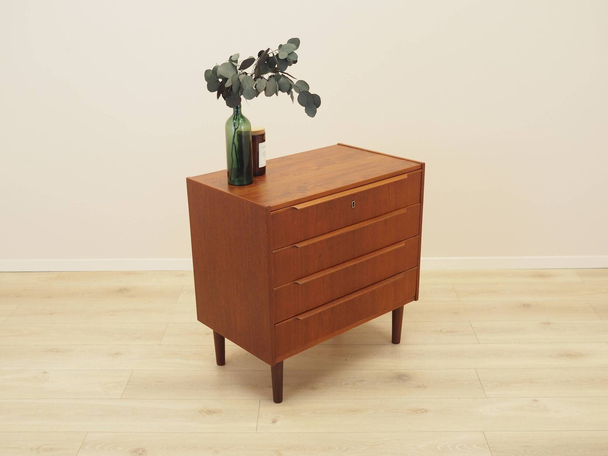 Teak chest of drawers from the 1960s, Denmark