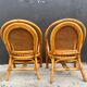 Salon de jardin en rotin et cannage