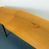 50s coffee table in solid cherry wood