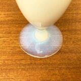 French opaline glass table lamp from the mid-century Sèvres, 1960s.