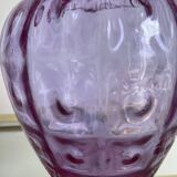 Grand pichet en verre d’Empoli violet