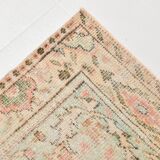 5x8 Coral Pink Classic Vintage Rug, 147x243 Cm
