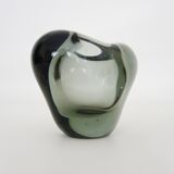 Heart-shaped vase Per Lütken for Holmegaard. Signed and dated 1902