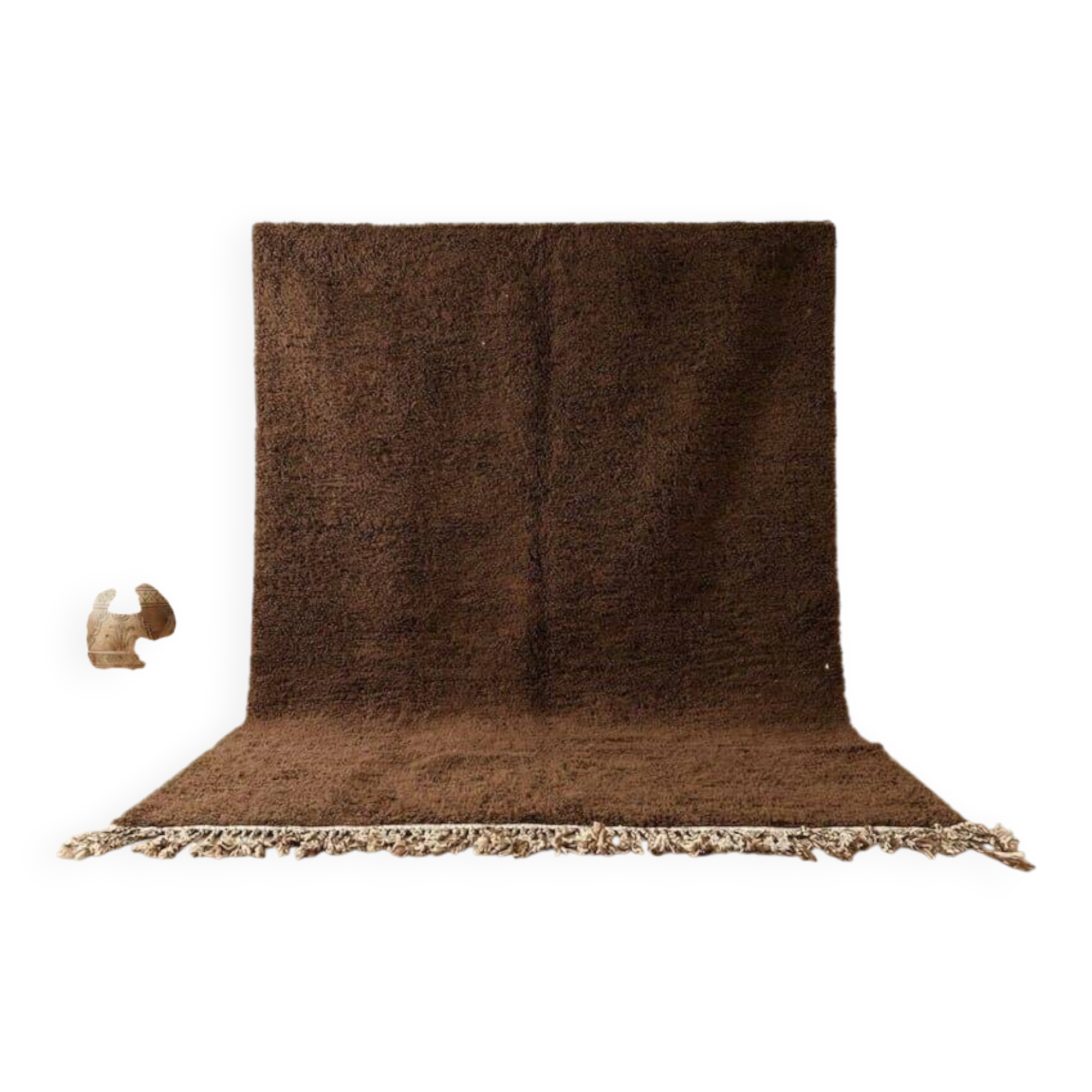 Unique traditional handwoven Berber rug 200*300 cm
