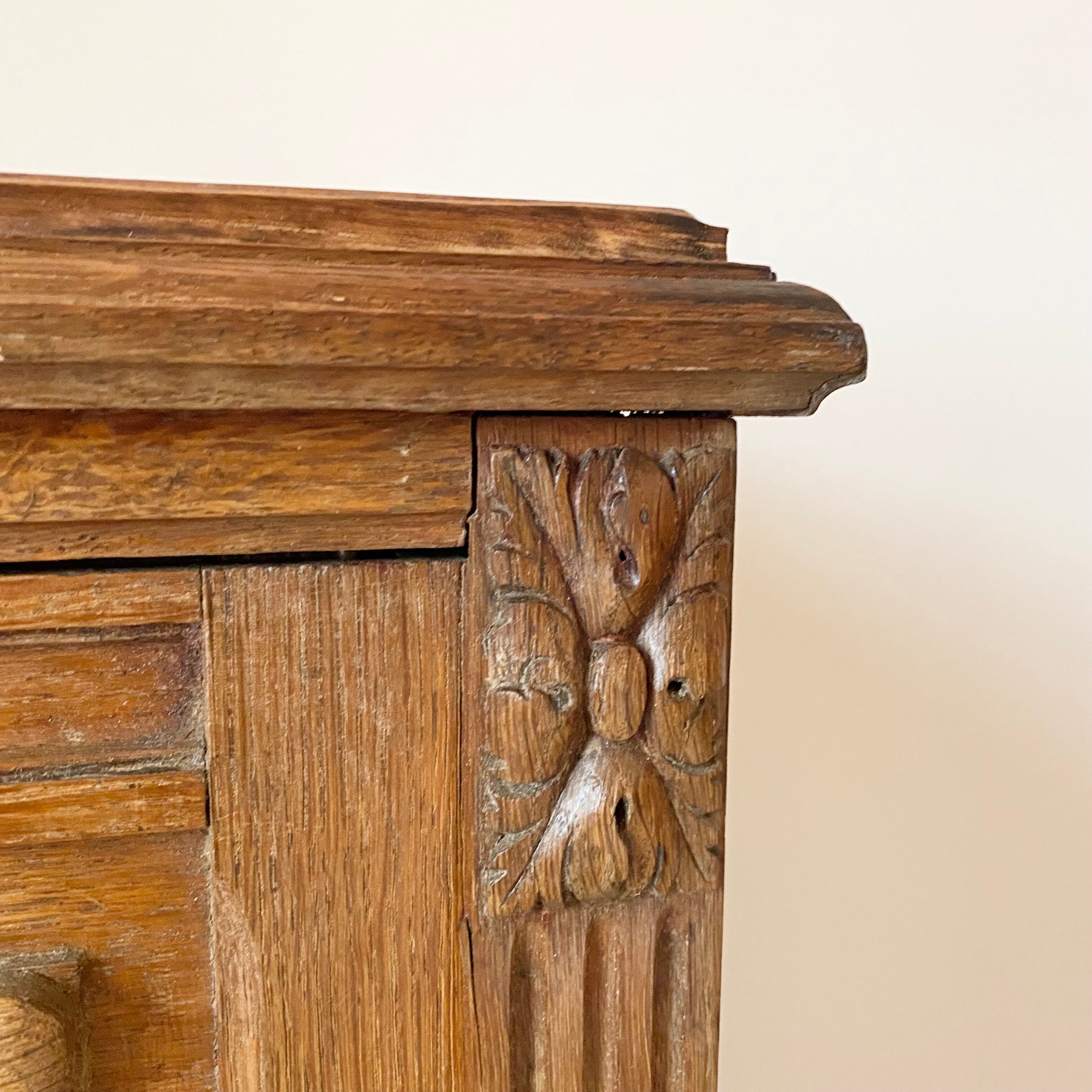 Antique bedside table