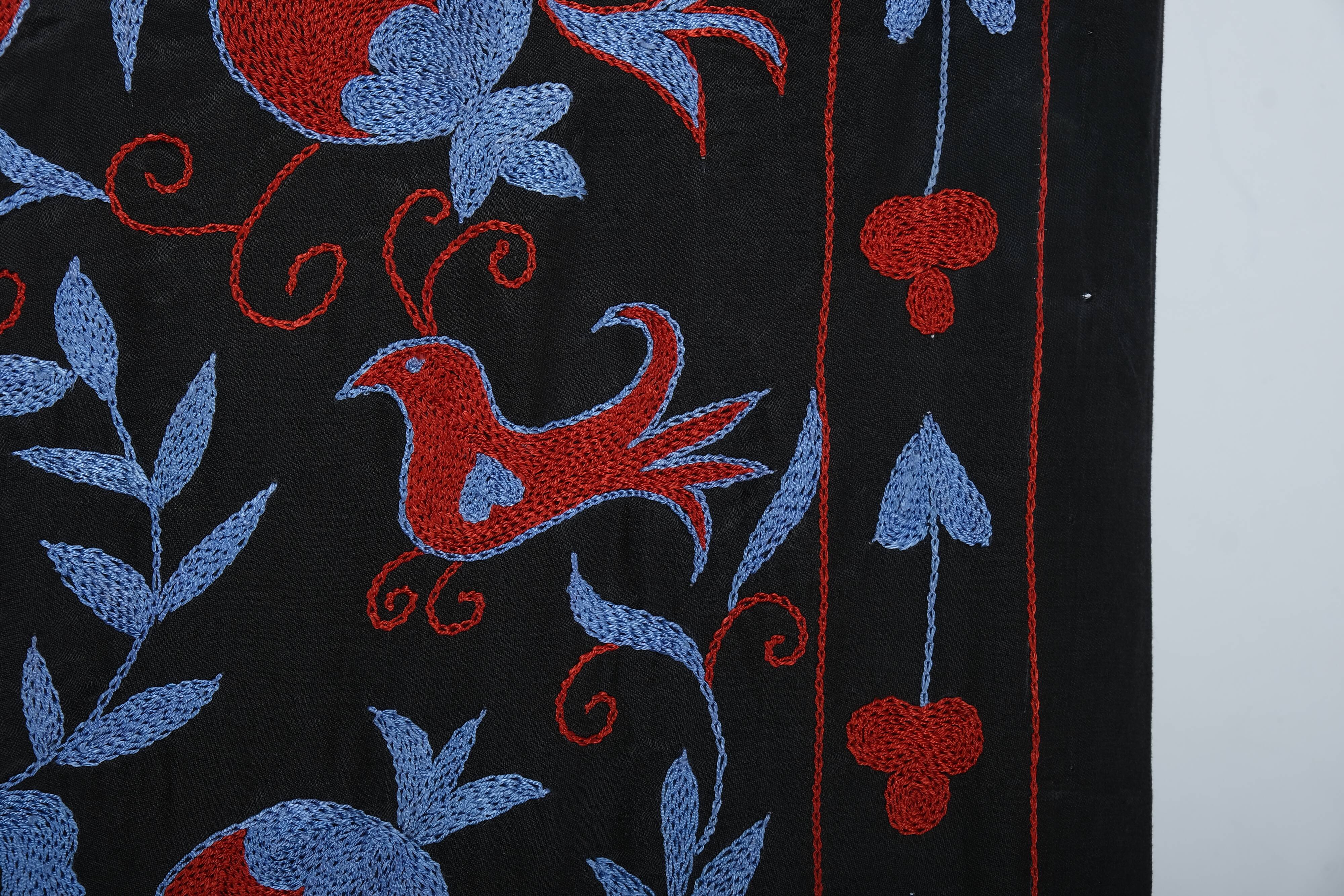 Hand knotted rug, vintage Turkish rug 103x187 cm