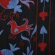 Hand knotted rug, vintage Turkish rug 103x187 cm
