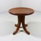 Tabouret en teck massif Dyrlund 1970-80's
