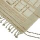 Handmade Turkish One of a Kind 202 cm x 307 cm Beige Wool Carpet