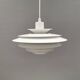 Danish hanging lamp from the 1980s, manufactured by Jeka, model 1029-P.
