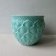 Ceramic pot cover Saint Clément France, artichoke model