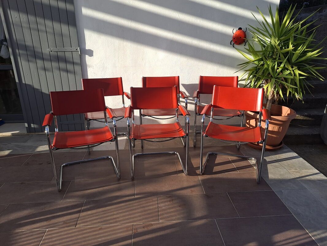 Matteo Grassi Cantilever Chairs MG5 1980