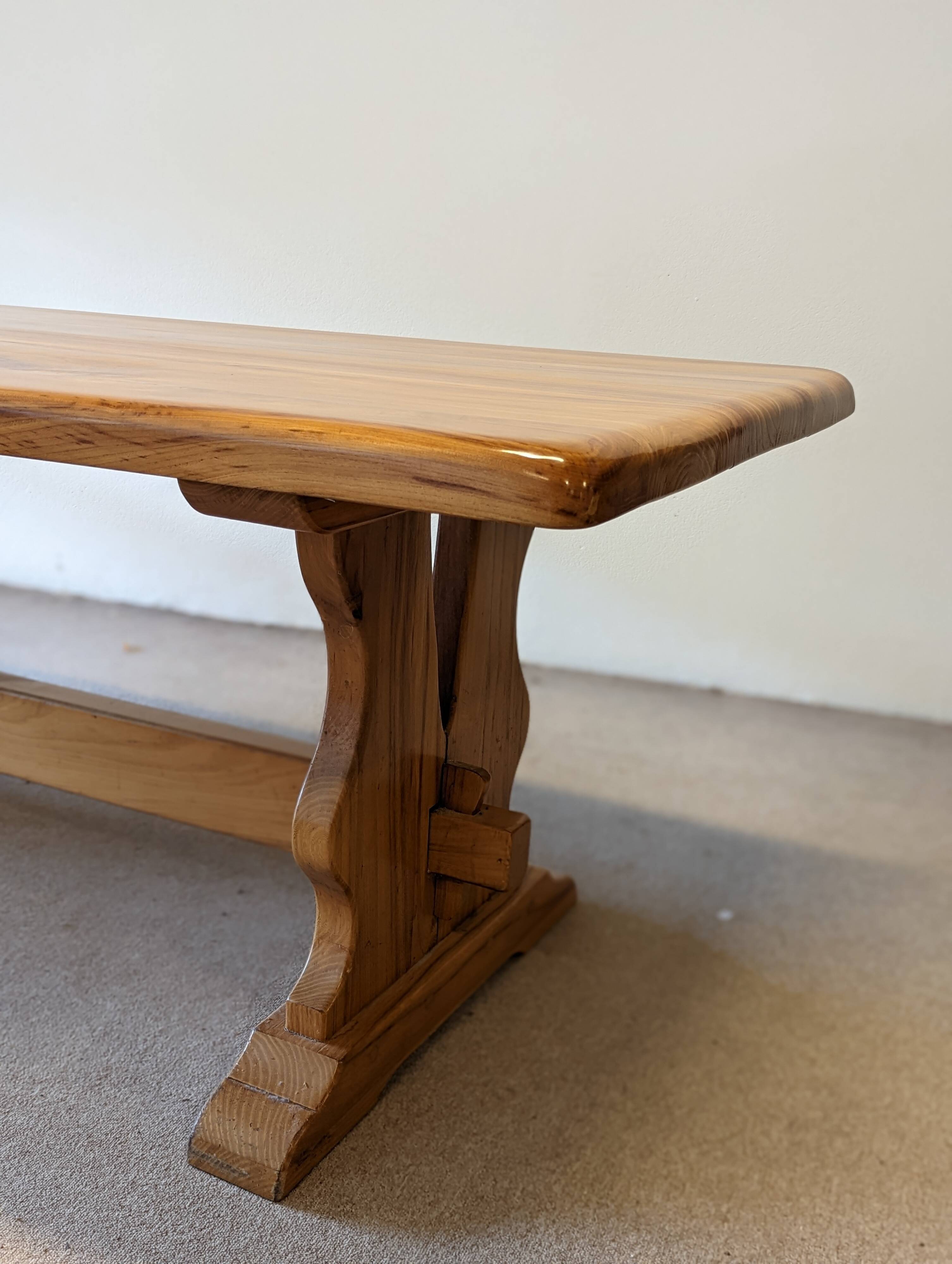 Elm monastery table