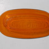 Plat ovale en verre Duralex