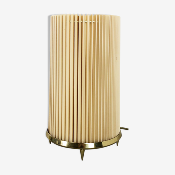 Table light with brass base, Italy, 1970s