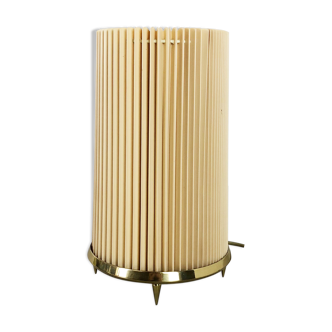Table light with brass base, Italy, 1970s