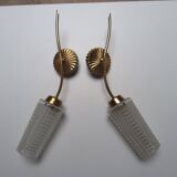 Set of 2 vintage wall lights 50's-60's