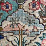Vintage decorative carpet Mahal 129x79cm