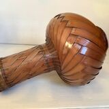 Large bamboo ikebana vase