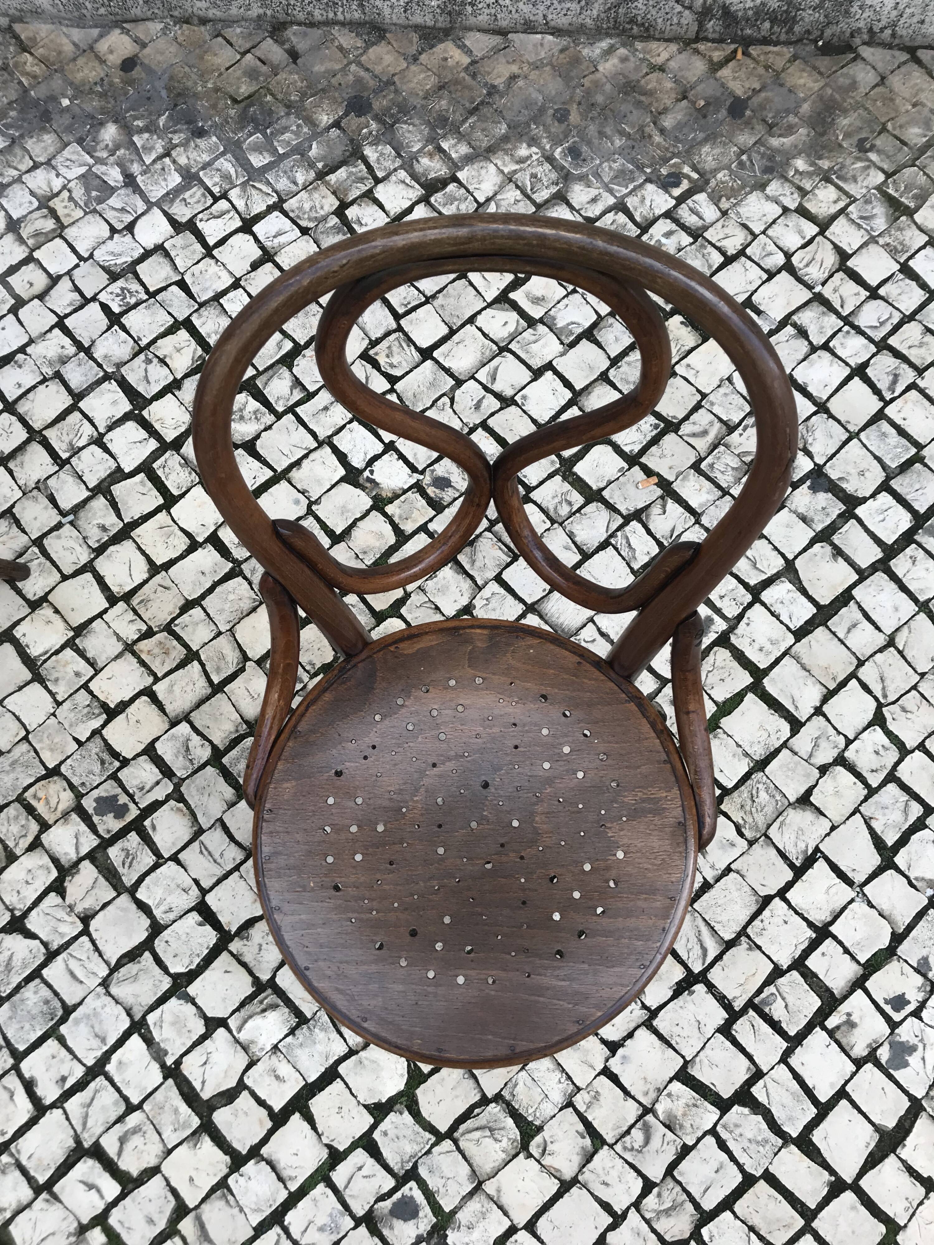 5 chairs Bistro Thonet