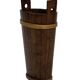Vintage Wooden Umbrella Stand, 1960s minimalist design