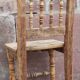 Antique wooden chair.