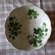 Ceramic salad bowl with vine leaves