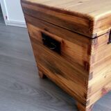 Colonial style storage chest